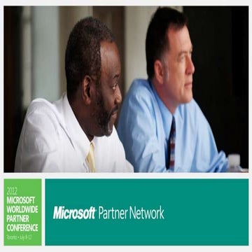 WPC 2012: Panorama Software for SQL Server 2012  