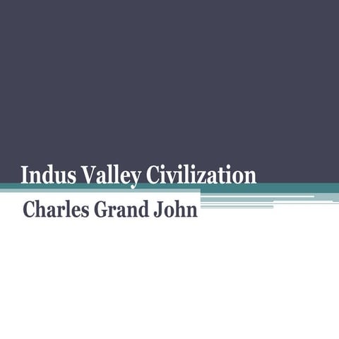 Indus valley civilization
