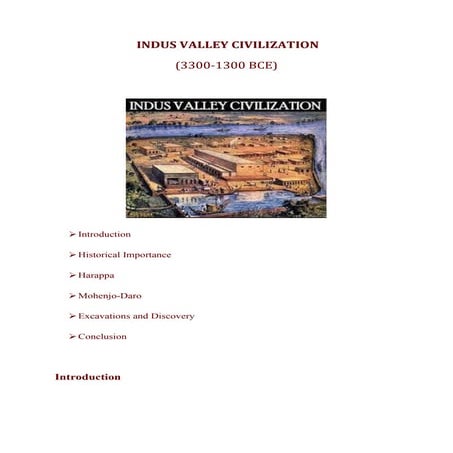 Indus Valley Civilization