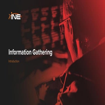 Comprehensive Guide to Information Gathering in Penetration Testing | PDF