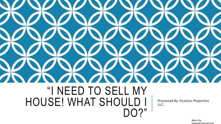 what should i do to sell my house
