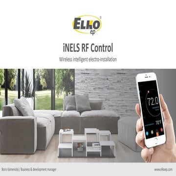 iNELS RF Control - wireless solutions