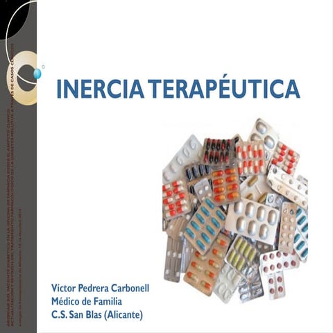 Inercia terapeutica sesion san blas