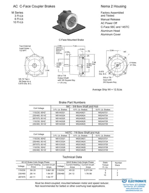 Inertia dynamics ac_coupler_brakes_specsheet