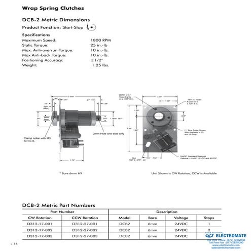 Inertia dynamics wrapspring_dcb2m_specsheet