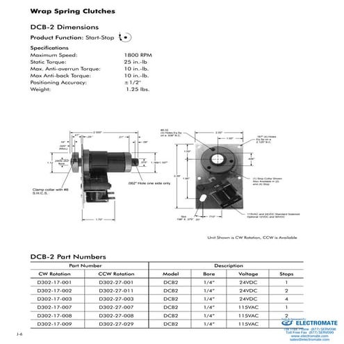 Inertia dynamics wrapspring_dcb2_specsheet