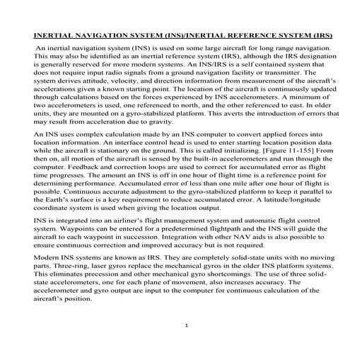 INERTIAL NAVIGATION SYSTEM notes.docx