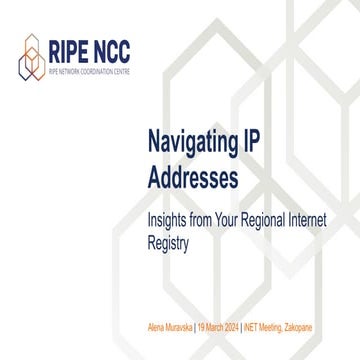 Navigating IP Addresses: Insights from your Regional Internet Registry