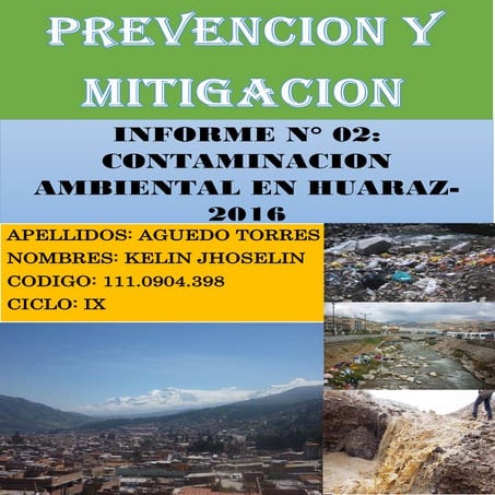 CONTAMINACION AMBIENTAL EN HUARAZ 