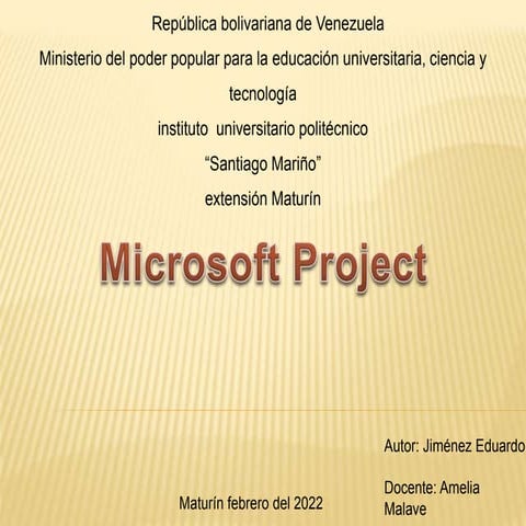 Etapas fundamentales de la planificación de proyectos utilizando la ...
