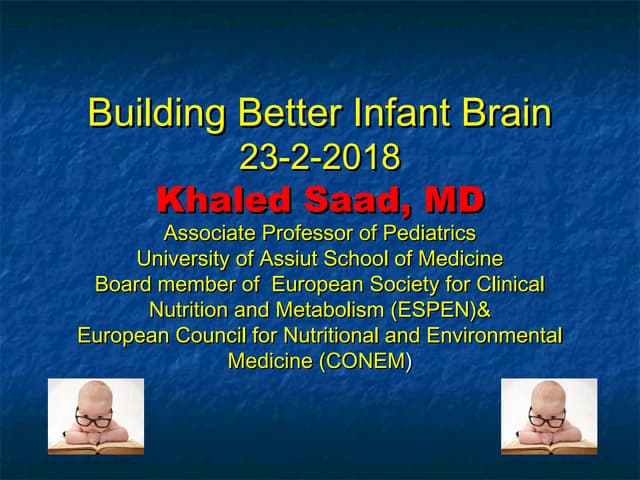 Infant  brain development 