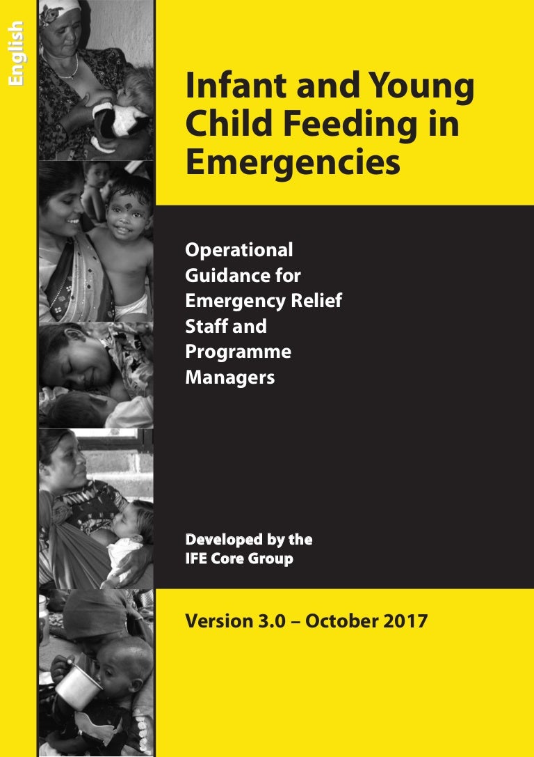 infant and young child feeding