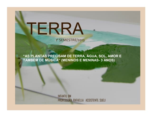 Terra - Infantil BM - Junho de 2013