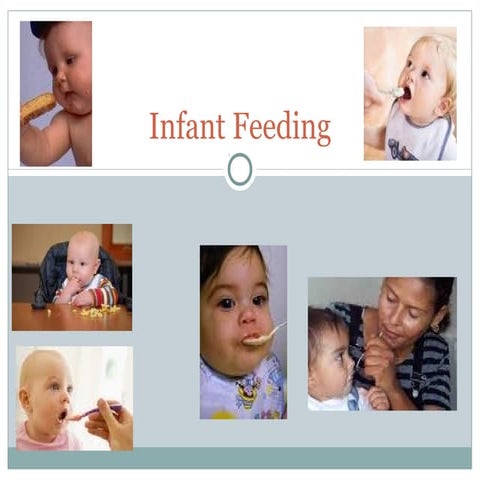 Infant needs feeding