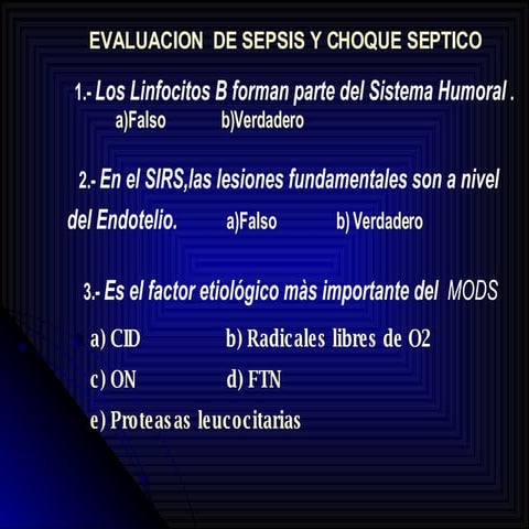InfeccióN, Sepsis Y Choque SéPtico2