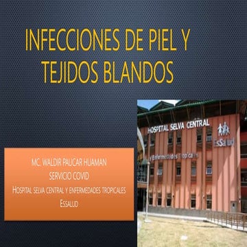Infecciones de piel y tejidos blandos 1