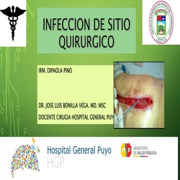 Infeccion sitio quirurgico | PPTX