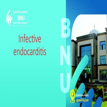 infecive endocarditis.pptx Other markers | PPTX
