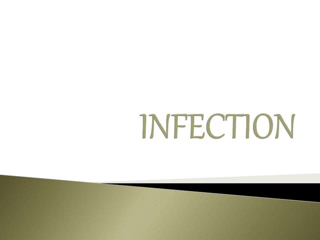 infection and infectious agents causing diseases