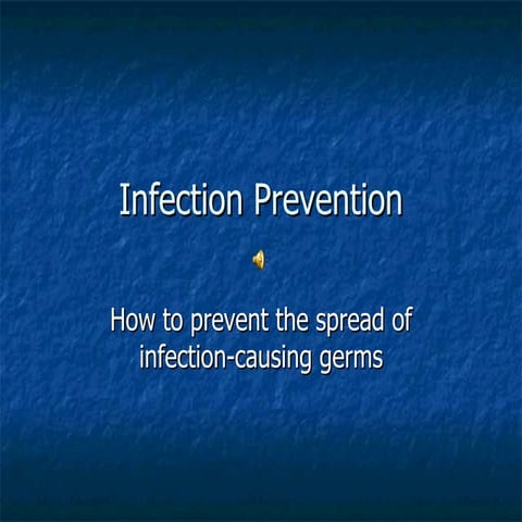 Infection Prevention