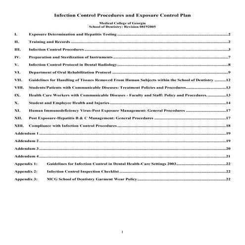 Infectioncontrol | PDF