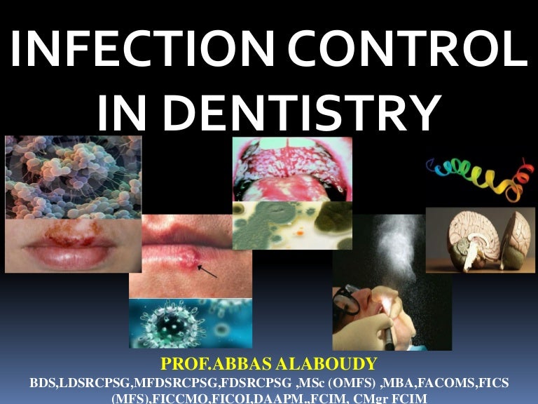 INFECTION CONTROL IN DENTISTRY2019