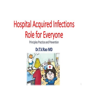 Hospital acquired infection and its prevention | PDF