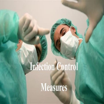 Infection Control Measures. Infectiouspptx