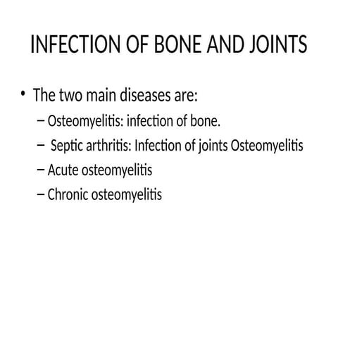 INFECTION OF BONE AND JOINTS for clinical.pptx