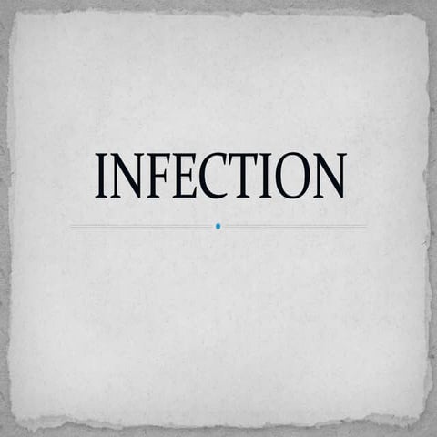 Infection ppt