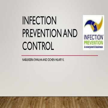 Infection prevention and control | PDF