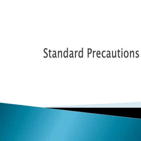 Infection prevention and control