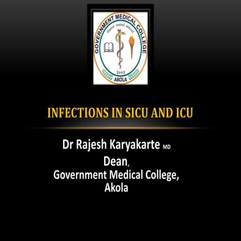Infections in ICUs