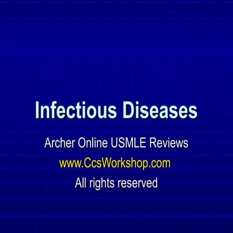 Infectious disease