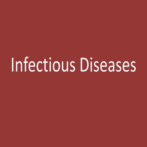 Infectious Diseases