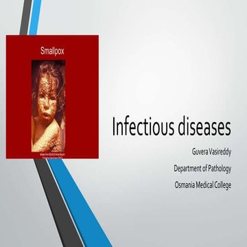 Infectious diseases: an introduction
