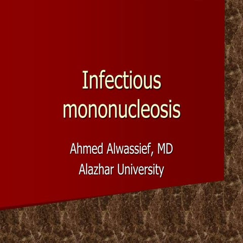 Infectious mononucleosis