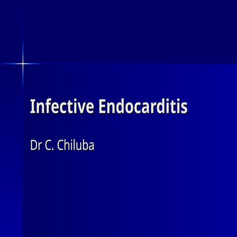 internal medicine Infective Endcarditis.ppt