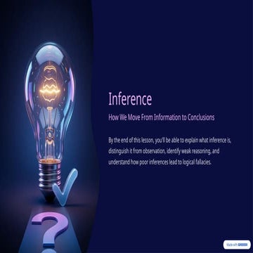 Inference | PPTX