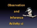 Observations and Inference Worksheet