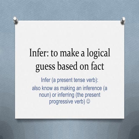 Inference graphic organizer and activities | PPTX