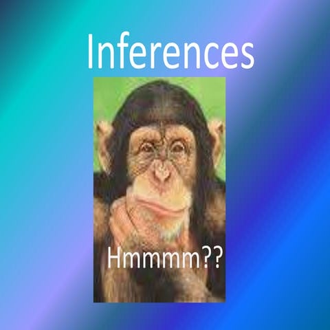 Making Inferences