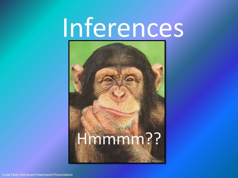 Making Inferences For Fourth Grade