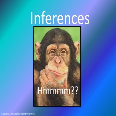 Inferences4thgrade