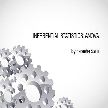 Inferential Statistics Impact on the Qualty of Education