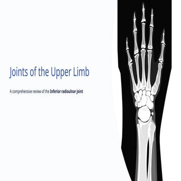anatomy of Radio ulnar joint | PPTX