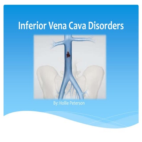 Inferior Vena Cava Disorders
