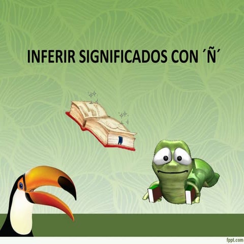 Inferir palabras con ¨f¨ | PPTX