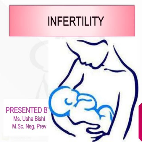 Infertility (OBG, MSC NURSING PREVIOUS) | PPTX