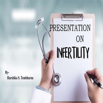 Infertility ( Male And Female )